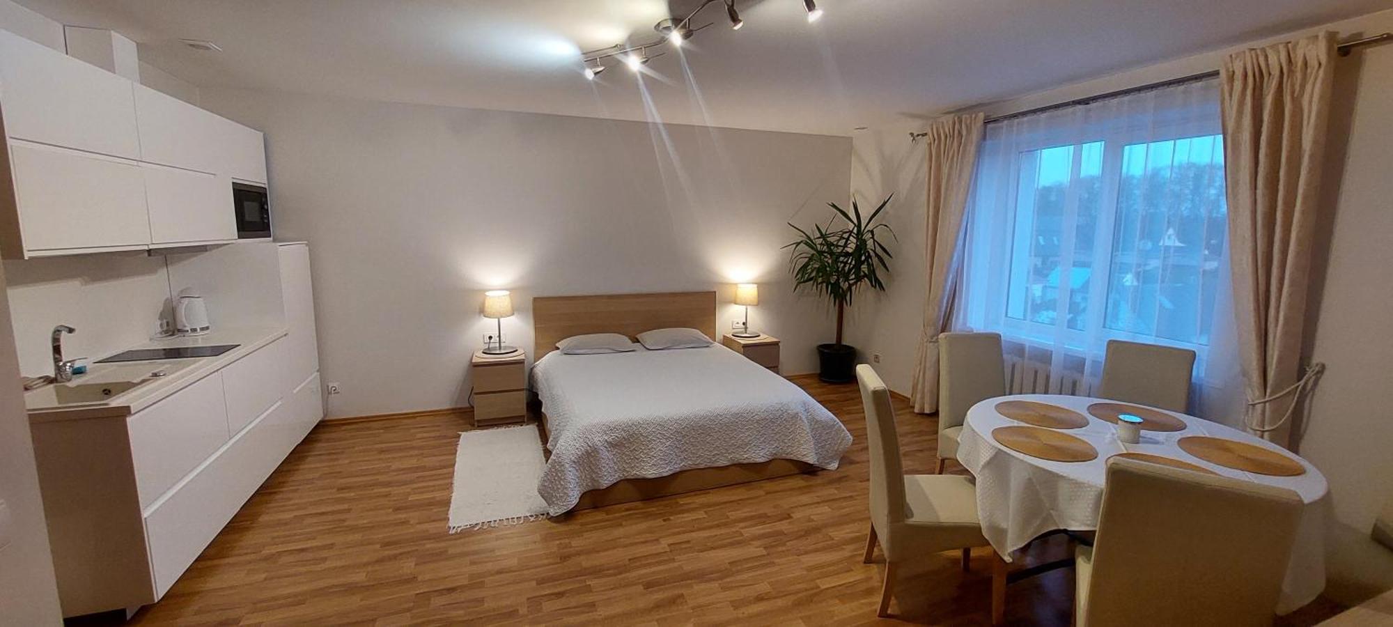 Apartamentai šalia baseino Palanga Exterior foto